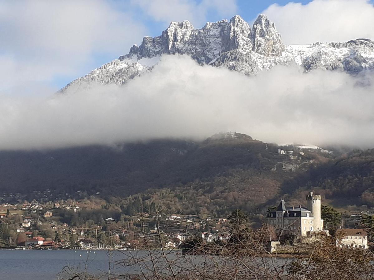 Apartmán La Carte Postale Duingt Exteriér fotografie