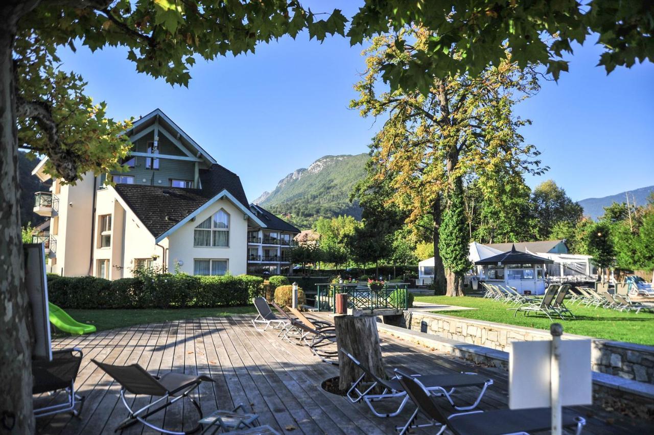 Apartmán La Carte Postale Duingt Exteriér fotografie
