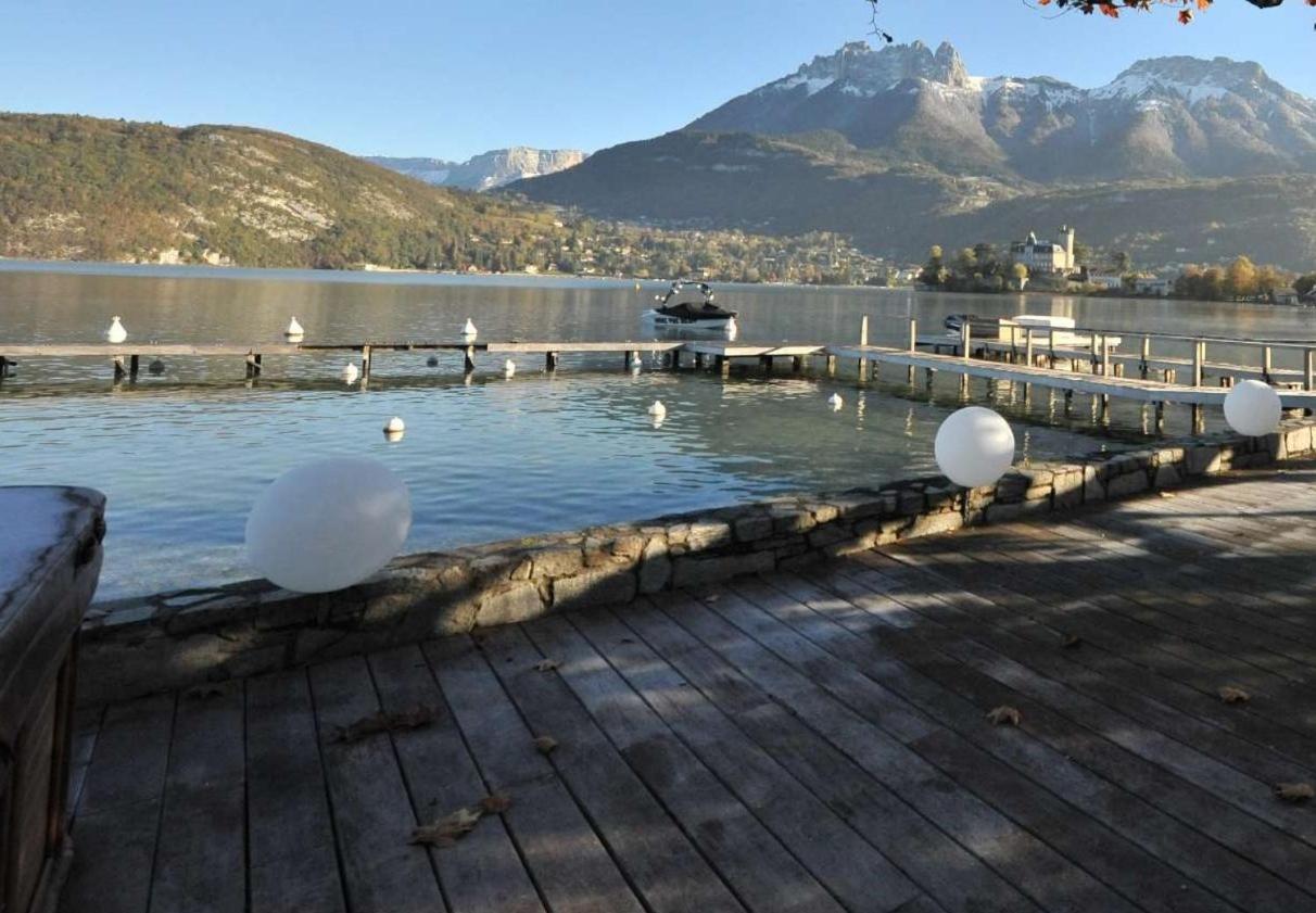 Apartmán La Carte Postale Duingt Exteriér fotografie